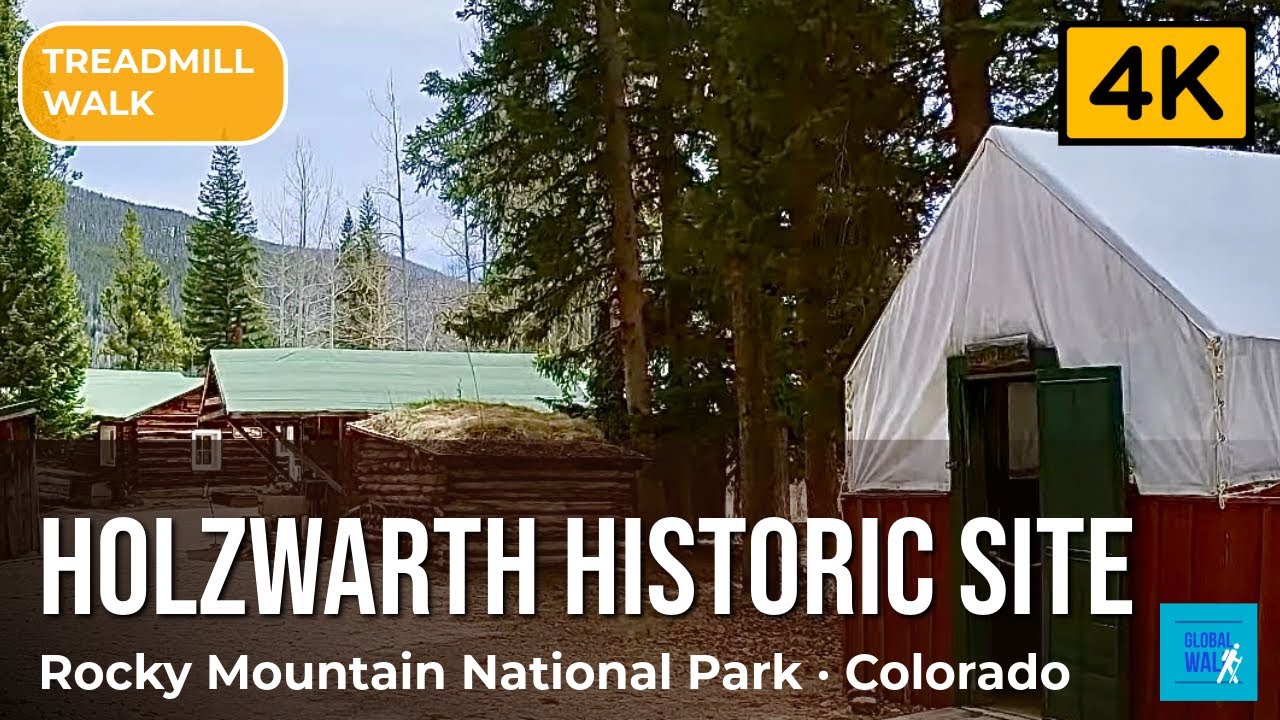 Holzwarth Historic Site 4K — Never Summer Ranch, Rocky Mountain NP