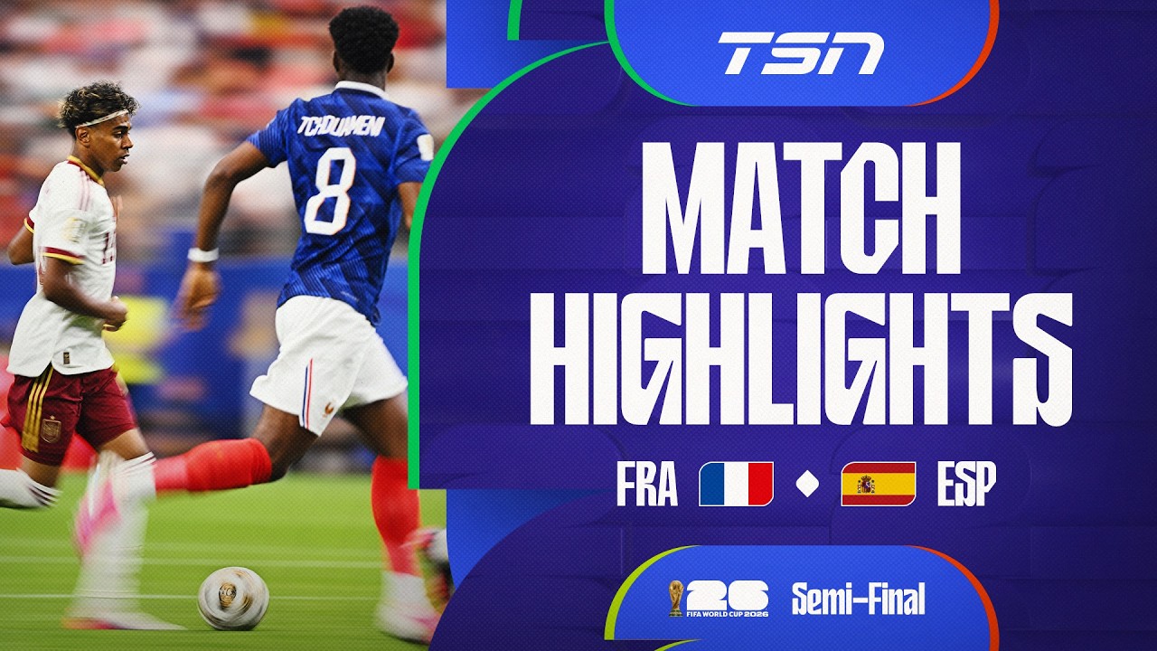 France vs. Spain Full Highlights | FIFA World Cup 2026
