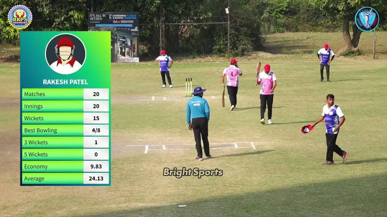 KIRTY FREEZE vs STANDARD XI || DAY 03 || BARGAM KADVA PATIDAR SAMAJ - NIGHT CRICKET TOURNAMENT