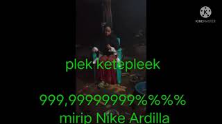 suara tinggi Reza mirip Nike Ardilla surat undangan Popy