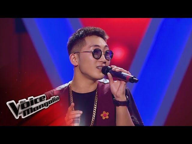 Iderbat.A- Zuudendee bi hairtai - Blind Audition - The Voice of Mongolia 2018 class=
