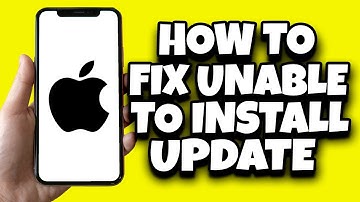 How To Fix Unable To Install Update IOS 17 (2023)