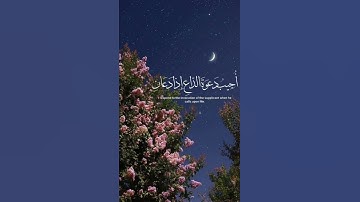 وَإِذَا سَأَلَكَ عِبَادِي عَنِّي فَإِنِّي قَرِيبٌ (186) سورة البقرة🤍 #قران #راحة_البال_وهدوء_النفس