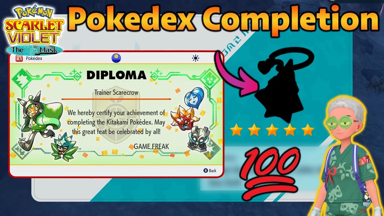 Pokemon: Pokedex Completion Rewards From Every Game