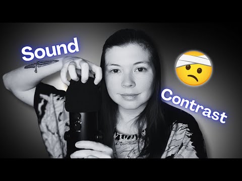 🖤⚪ ASMR Sharp + Smooth — Sound Contrast Therapy for Headache & Migraine Relief