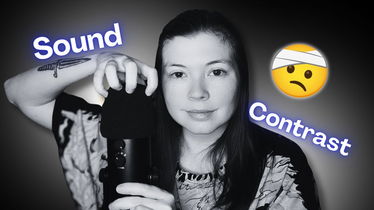🖤⚪ ASMR Sharp + Smooth — Sound Contrast Therapy for Headache & Migraine Relief