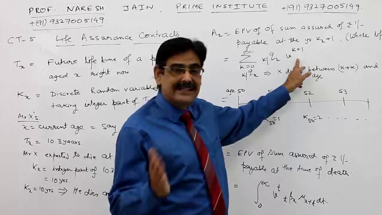 Actuary  online Coaching CM1 (CT1+CT5)