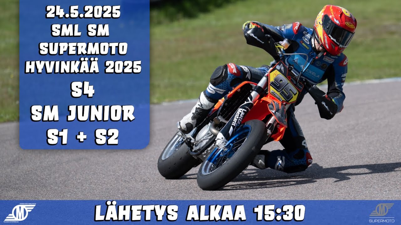24.05.2025 SML SM Supermoto ja Circuit Racing 2025 Hyvinkää - Supermoto ...