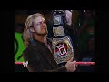 Edge Unveils The "Rated R Superstar" WWE Championship Belt | RAW Aug 21, 2006