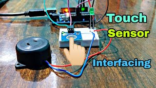 Touch Sensor Interfacing With Aruino Uno || TTP223B