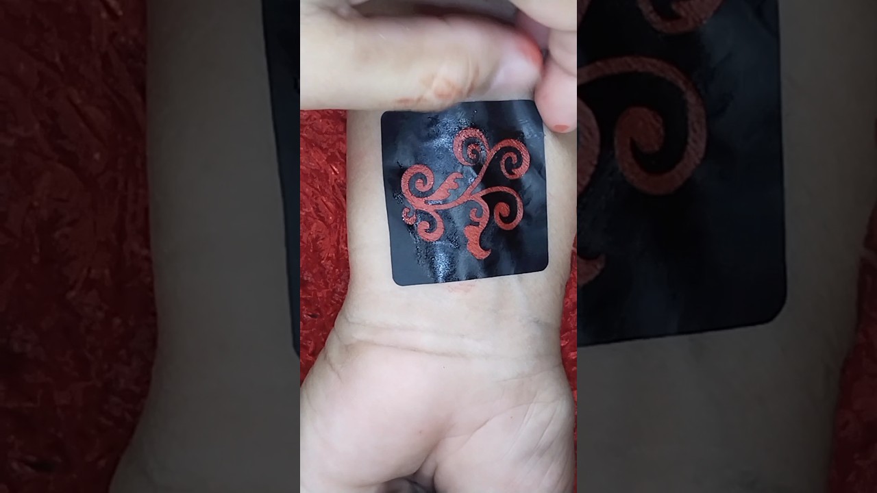 beautiful tattoo sticker design #shorts