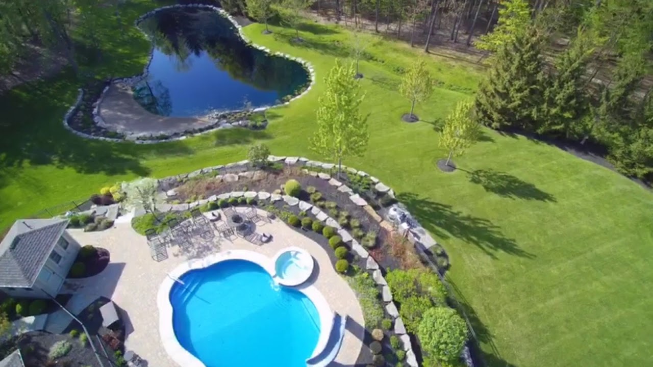 Benson Enterprises Landscape Highlight Drone Video YouTube