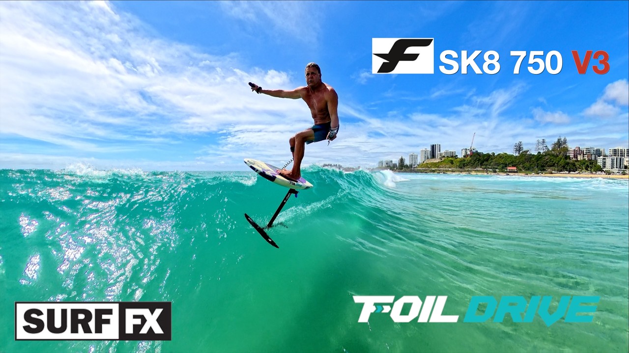 F-ONE V3 SK8 750 FOIL DRIVE - YouTube