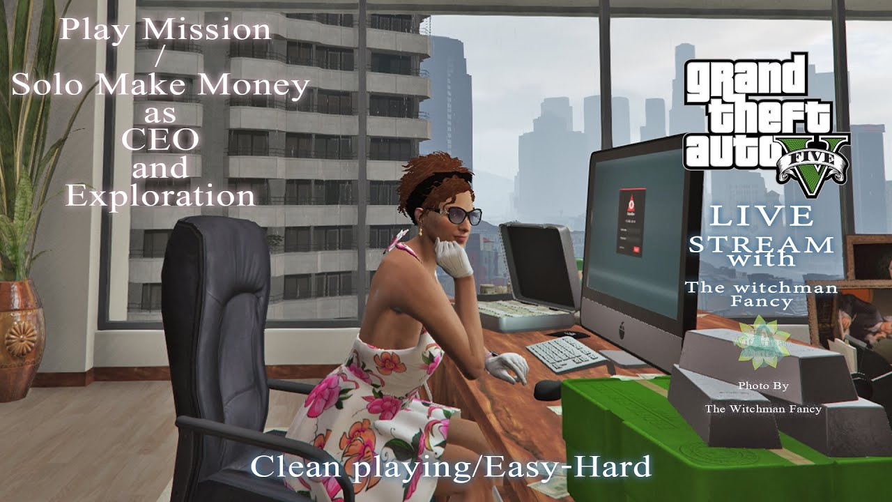 GTA V Online Play Mission / Solo Make Money as CEO/MC and Exploration Part 16 YouTube