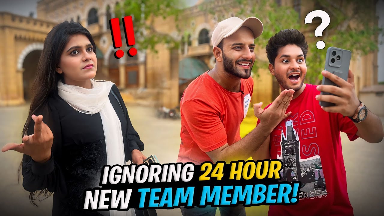 Ignoring New Team Member 24 Hour ! 🤫 Fame Partners
