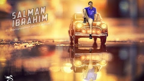 photoshop manipulation photo tutorial  My Mini Car  by salman ibrahim