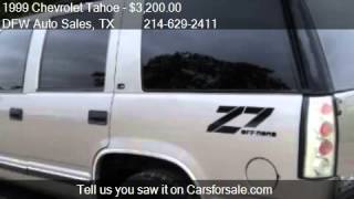 1999 Chevrolet Tahoe LT/ Z71/ 4X4 - for sale in Irving, TX 7