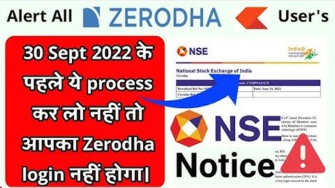 Two factor TOTP Authentication in Zerodha Kite