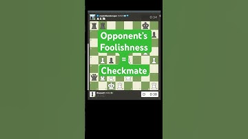 Opponent’s Foolishness → Checkmate | Chess Bullet Game | Chess.com #chess #chessgame #checkmate