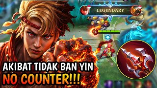 BUKAN HERO EPIK❗INI DIA BUILD YIN TERSAKITI 2026 SLEBEW| MLBB