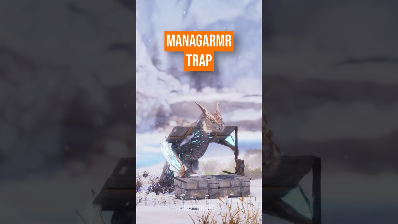 How to Build a Managarmr Trap in ARK: Survival Ascended!