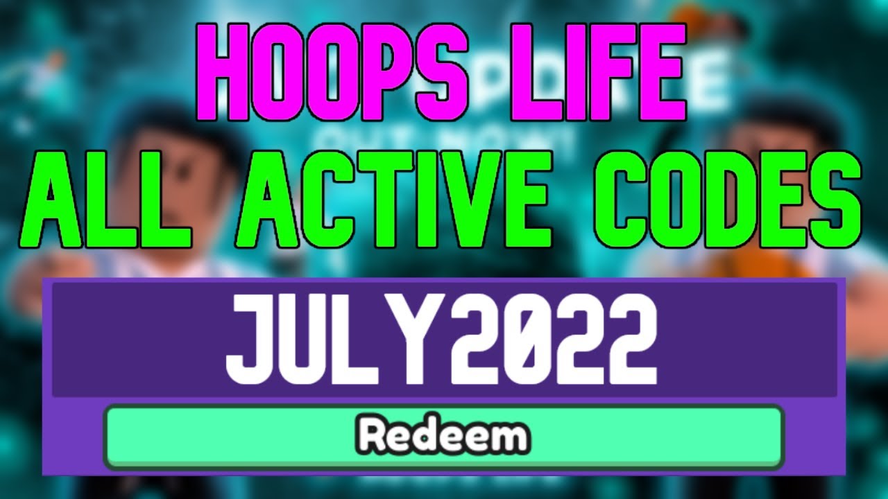 ALL NEW JULY 2022 CODES FOR ️Hoops Life Basketball ROBLOX WORKING Hoops