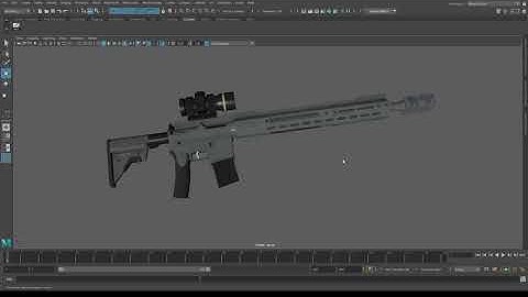 MAYA "AR-15 Beowulf Ref" Just rifle