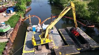 Sevenson Michigan Dredging Project 2024