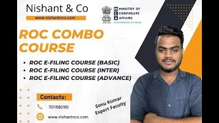 ROC Practical E-Filing Course on MCA V3 Portal | Concepts and Formation of Section 8 Company