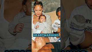 Asap Rocky  And Rihanna Shares Adorable Family Photos On Son Rza'S And Riot
