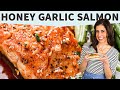 Honey Garlic Salmon Recipe | Easy Baked Salmon Recipe