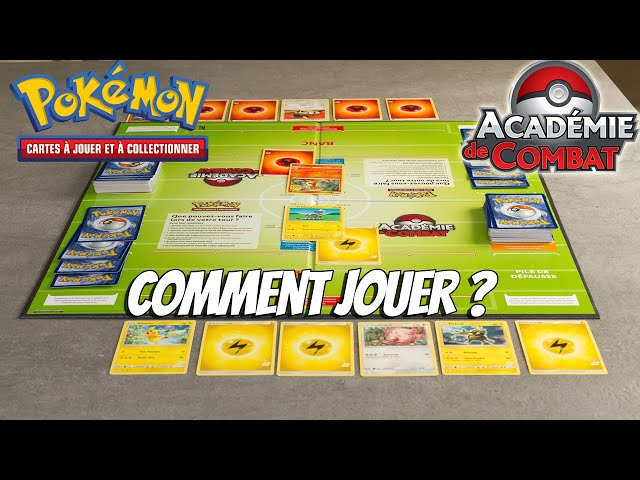 Pokémon Académie de Combat Comment jouer au Jeu de Plateau et au