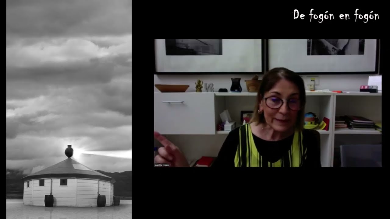 La fotógrafa Matilde Marin en el sótano del Palacio Taranco: Proyecto Pharus. Poética de lo visible