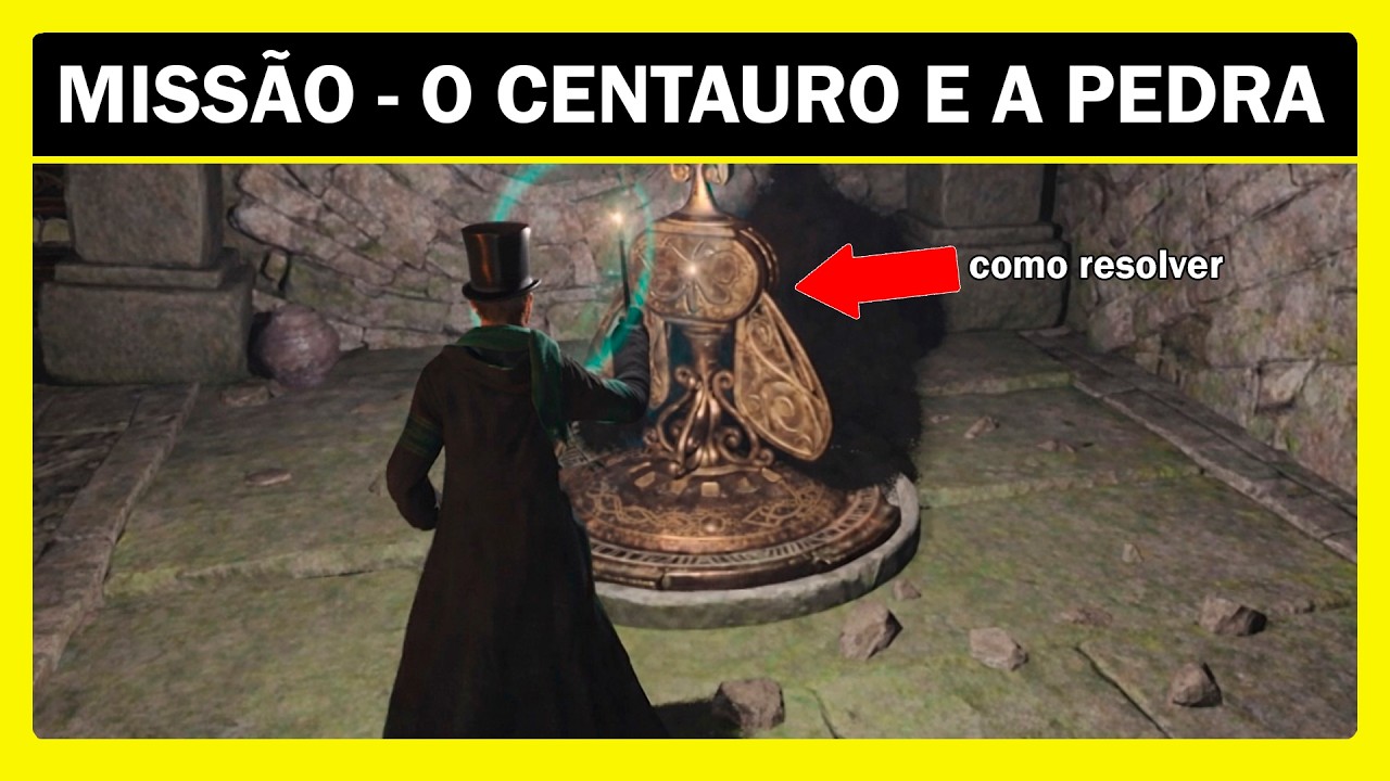 Hogwarts Legacy - Encontre a Pedra da Lua - Missão o Centauro e a Pedra