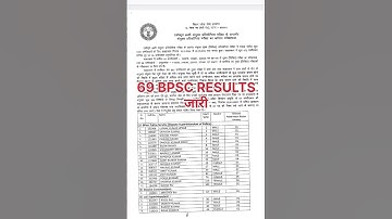 69 BPSC RESULTS जारी #dristhiias  #shorts #bpsc #motivation #news