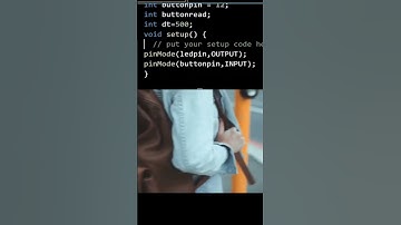 the only video you will need to know  how to connect a led light to a push button. #arduino