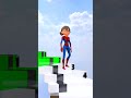 Dance Stairs Race With Tani Spider - Scary Teacher 3D Animation #shorts
