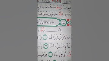 ما معنى "رضى الله عنهم ورضوا عنه"#سورة #البينة