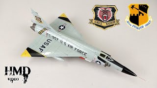 Convair F-102A Delta Dagger, USAF 460th FIS, 337th FG, 1962, Hobby Master 1:72 Diecast Model HA3114
