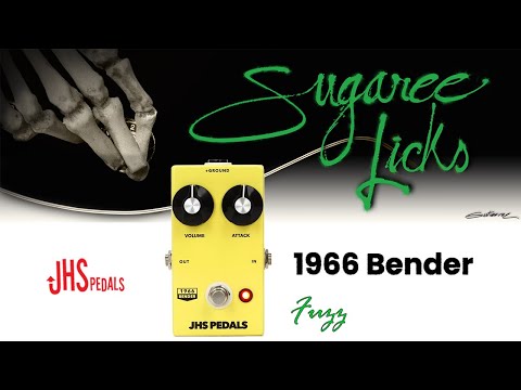 JHS Custom 1966 Tone Bender 1.5 Custom Guitar Pedal - YouTube