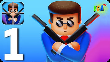 ⭐Mr Bullet Spy Puzzles⭐ Walkthrough Gameplay Part 1 Are You Ready To Become A Hero (Android-iOS)