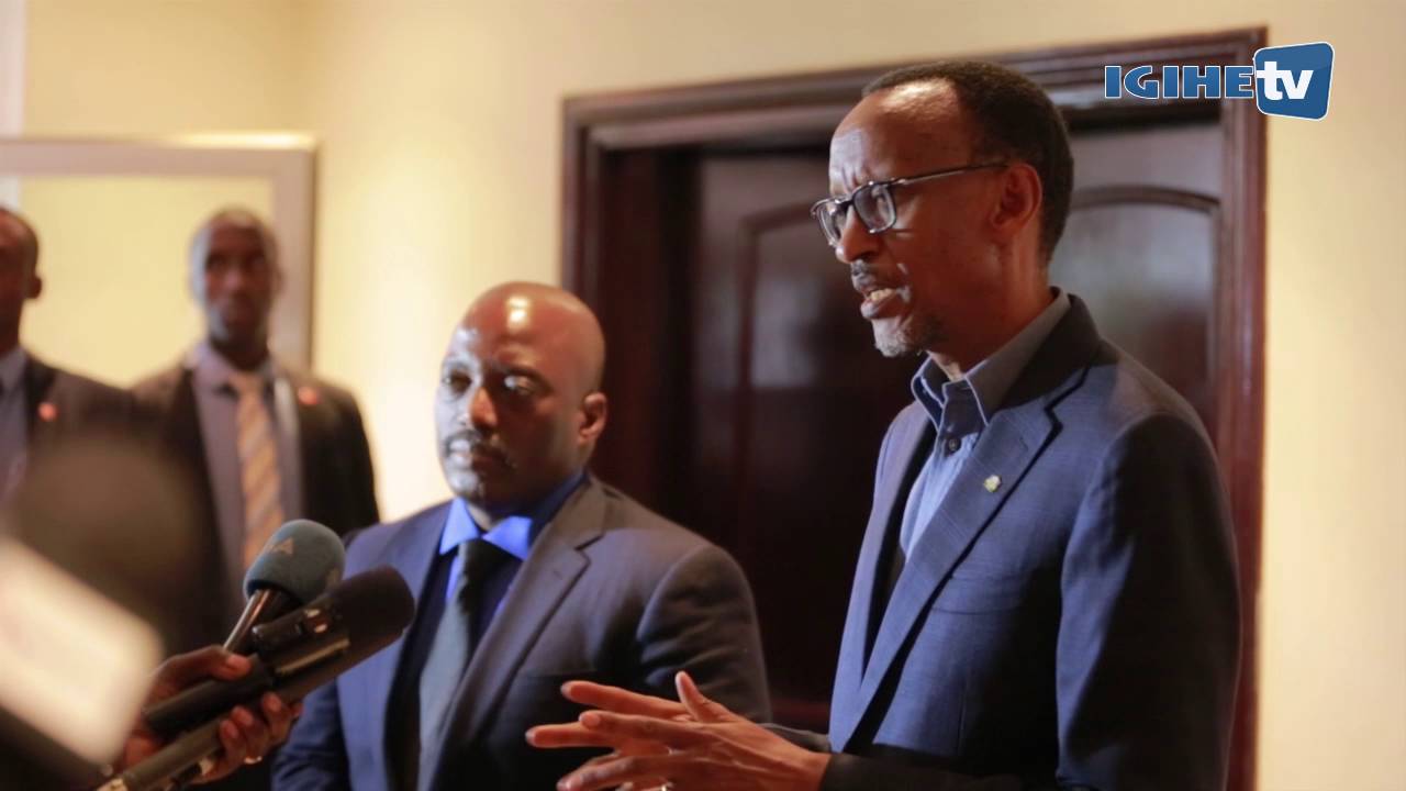 President Kagame receives President Kabila in his one day working visit in Rubavu | 12th August 2016