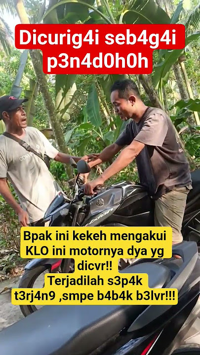 tangkap 0r4n9 yang dicvr!94! s3b494! p3n4d0h#virall