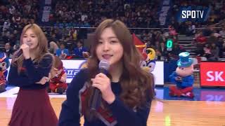 Red velvet | Dumb Dumb | Korea Sports | Korea Basketball |