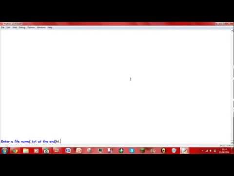 Python Program #4: Passcode Protected Files