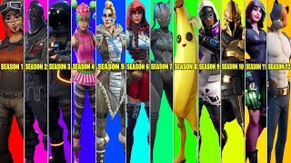 RANKING EVERY BATTLE PASS SKIN IN FORTNITE (CHAPTER 1 SEASON 1-CHAPTER 2 SEASON 2!)