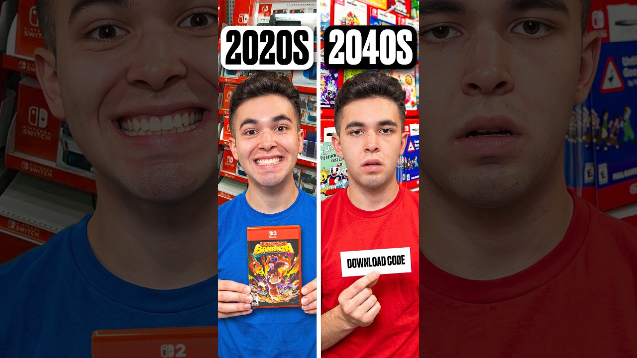 Buying Nintendo Games Then vs. Now!