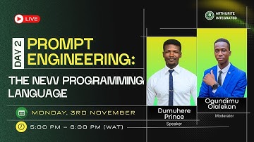 NEXT GEN CLOUD SERIES DAY 2: Prompt Engineering - The New Programming Language