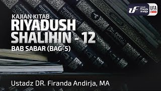 Kitab Riyadush Shalihin #1.12 - Bab Sabar (Bag-5)