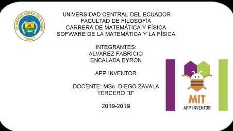 App Inventor-Ley de Ohm